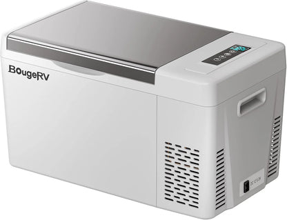 12 Volt Refrigerator 12V Car Fridge 23 Quart Portable Freezer Compressor Cooler 12/24V DC 110~240 Volt AC for Truck Van RV Camper SUV Travel Camping Road Trips Tailgating -7℉~50℉